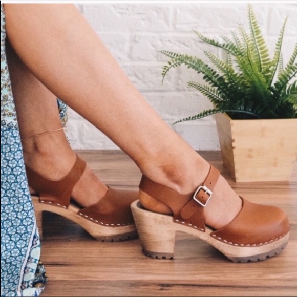 MIA Shoes - MIA Abba Clog Sandals Brown Size 37